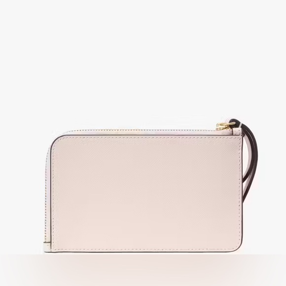 Kate Spade NWT Lucy Heart Studs Small L-zip Wristlet Style KK267 MSRP $109 - Picture 5 of 17